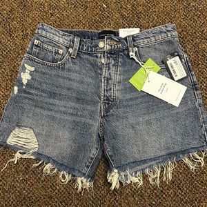 LUCKY BRAND 90s MIDI High Rise Short Size 6